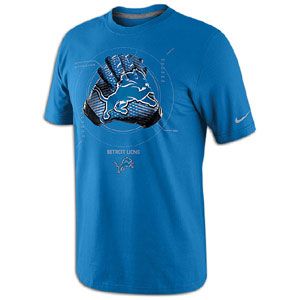 Nike NFL Glove Lockup T Shirt   Mens   Football   Fan Gear   Lions