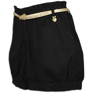 Southpole Plus Size Belted Stretch Cotton Shorts   Womens   Casual