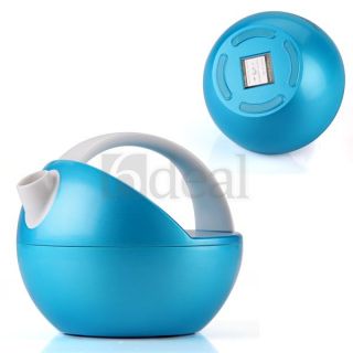 Blue Portable USB Mini Water Mist Moisture Air Humidifier
