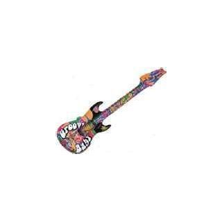 48 PACK INFLATABLE GUITARS GROOVY STYLE NEW 42 long
