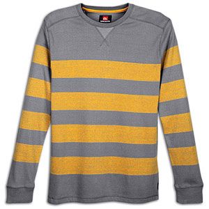 Quiksilver Snit Stripe Longsleeve Knit   Mens   Casual   Clothing