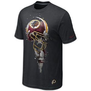 Nike NFL Tri Blend Helmet T Shirt   Mens   Washington Redskins