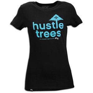 LRG Hustle Trees S/S T Shirt   Womens   Skate   Clothing   Black