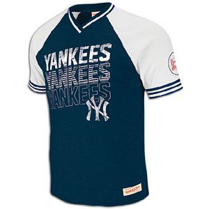 Mitchell & Ness MLB Bleacher Seats V Neck T Shirt   Mens   Baseball