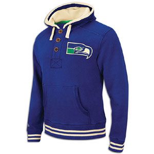 Mitchell & Ness NFL Time Out Hoodie   Mens   Seattle Seahawks   Royal