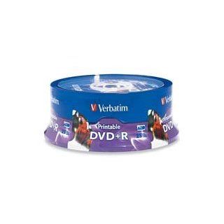 Verbatim Corporation Products   DVD+R, 4.7GB, 16X, Inkjet