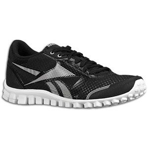 Reebok RealFlex Optimal   Mens   Running   Shoes   Black/White