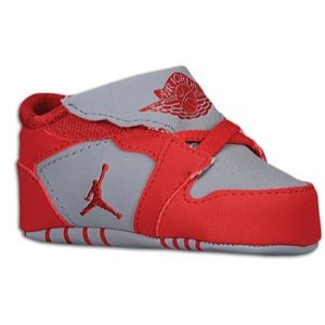 Jordan 1st Crib   Boys Infant   Basketball   Shoes   Stealth/Gym Red