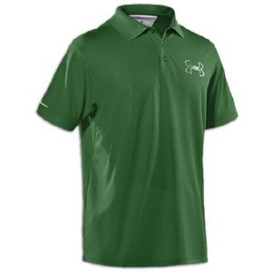 Under Armour Coldblack Outline Logo Golf Polo   Mens   Classic Green