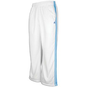  adidas brandmark. 31 inseam. 100% polyester tricot. Imported