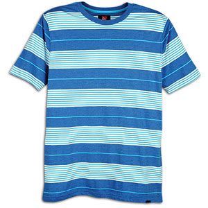 Quiksilver Hoebeck Stripe S/S V Neck Knit   Mens   Casual   Clothing