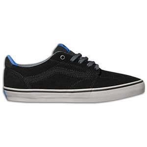 Vans Lindero   Mens   Skate   Shoes   Black/Pumice/Blue