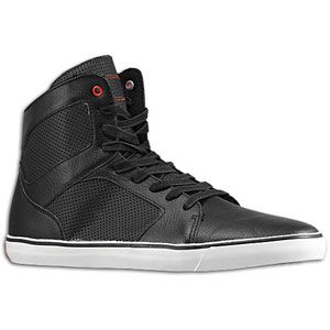 Radii Simple   Mens   Basketball   Shoes   Black Leather Perf