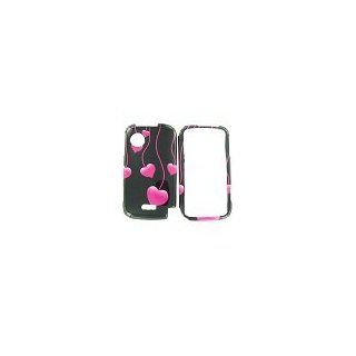 Huawei M735 Hanging Hearts Cell Phone Snap on Cover