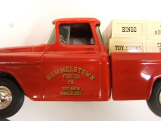 Ertl Hummelstown PA Fire Dept 1955 Pickup Truck Bank