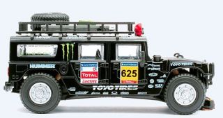 Powerslot Hummer H1 Lisboa Dakar Black Limited Run 1 32 Slot Car