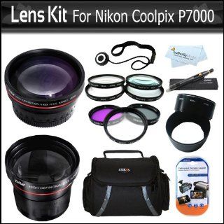Lens Bundle Kit For Nikon Coolpix P7000 P7100 Digital