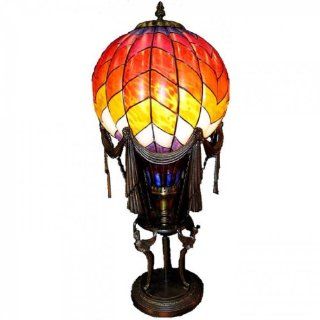 Decorative Hot Air Balloon Amber Table Lamp 1429 Home
