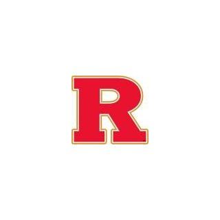 DECAL A RUTGERS R LOGO   4 x 3.6