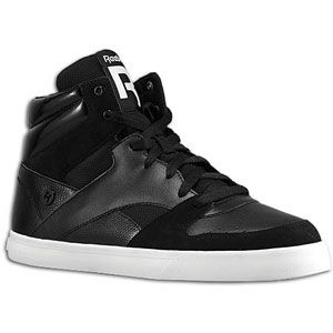 Reebok Commander Mid   Mens   Basketball   Shoes   Black/White