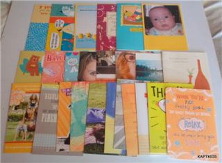 Hallmark Greeting Card Lot of 25 Warious Occasions New with Envelopes