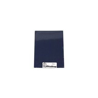 Navy Blue Twill 8.5 x 11 Letter Size Binding Covers   50pk