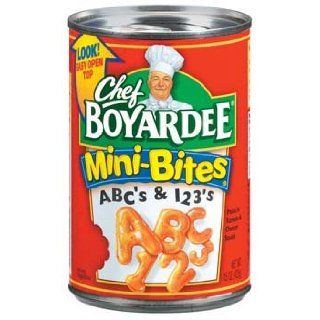 Chef Boyardee Mini Bites ABCs & 123s 15 oz (Pack of 12) 