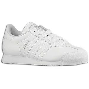 adidas Originals Samoa   Womens   Soccer   Shoes   White/White/Silver