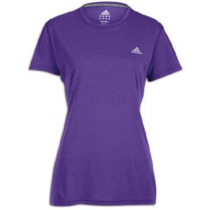 adidas Ultimate Workout T Shirt   Womens   Power Purple/Reflective