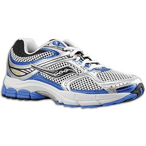 Saucony Progrid Stabil CS 2   Mens   Running   Shoes   White/Silver