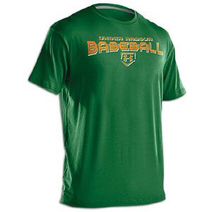 Under Armour Dugout T Shirt   Mens   Baseball   Clothing   Green