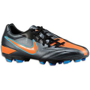 Nike Total90 Shoot IV FG   Mens   Soccer   Shoes   Black/Blue Glow