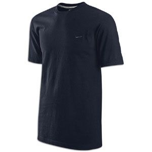  Swoosh at left chest. Grey 90% cotton/10% polyester. Imported