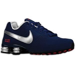 Nike Shox Deliver   Mens   Running   Shoes   Midnight Navy/Silver