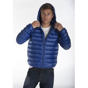 Lacoste Down Hoodie Jacket   Mens   Casual   Clothing   Epic Blue