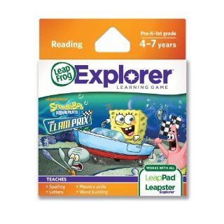 LeapFrog Explorer Learning Game SpongeBob SquarePants