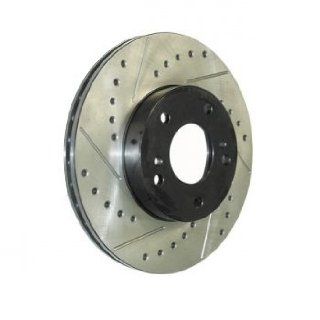 Centric Parts 127.34040R Drilled & Slotted Brake Rotor