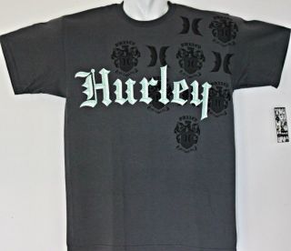 Hurley Towne Gray Shirt Size Large