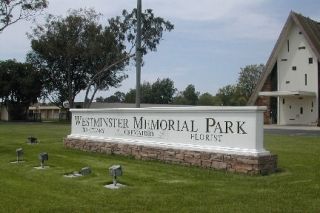Westminster Memorial Park Cemetery Plot Westminster CA