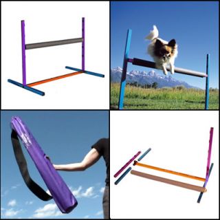 Dog Agility Aluminum Single Jump Hurdle
