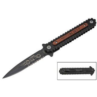 K 129. Action Assisted Knife  American MotorCycle