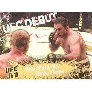 2010 Topps UFC Main Event #131 Mike Pierce vs Brock Larson
