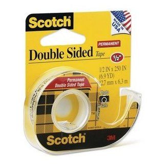 Scotch 136   665 Double Sided Office Tape w/Hand Dispenser