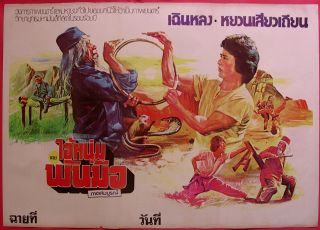 Snake in The Eagles Shadow Thai Poster