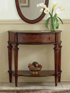 Hyde Park Inlaid Console Table Accent Table Marquetry 