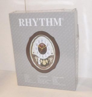 Rhythm Clocks 4MJ894WD06 17 inch Precious Angel Musical Wall Clock