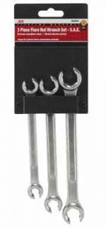 Ace 3 PC Flare Nut Wrench Set s A E 3 8x7 16 1 2x9 16 5 8x11 16 Brand