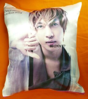 Kim Hyun Joong SS501 Photo Cushion Pillow Cover Pillowcase Q17