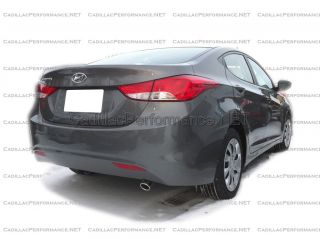 2011 2012 Hyundai Elantra Polished Exhaust Muffler Tip