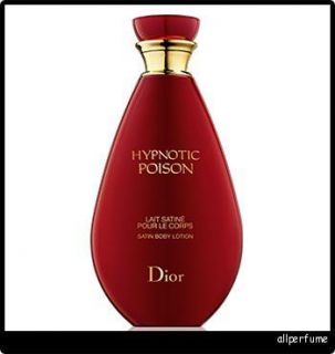 Hypnotic Poison Christian Dior 6 8 oz 200 ml Satin Body Lotion New in